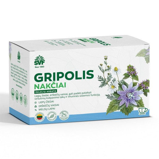 Gripolis, Herbal tea for the night, 20 pcs